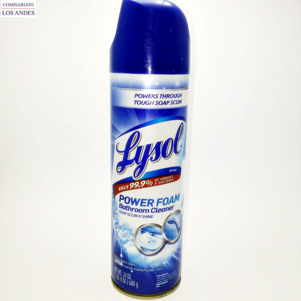 Lysol foaming bathroom 24 oz
