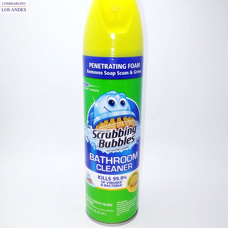 SCRUBBING BUBBLES BATHROOM CLANER FRESH CITRUS 20 OZ