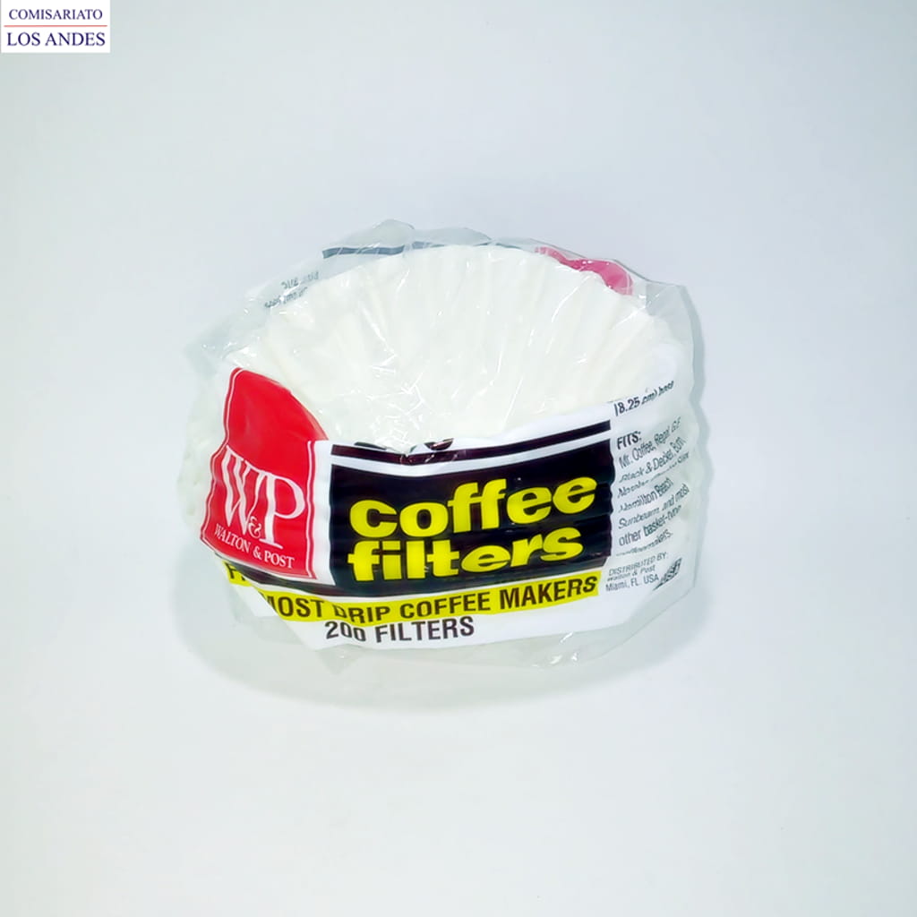 WALTON POST COFEE FILTERS 200UND