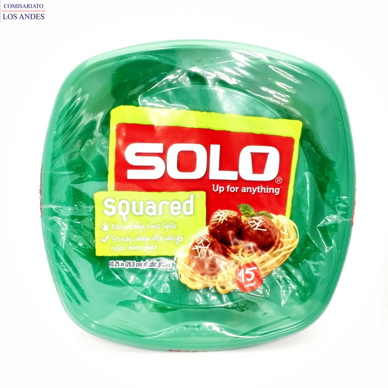 SOLO SQUARED PLATE N10 15UNI