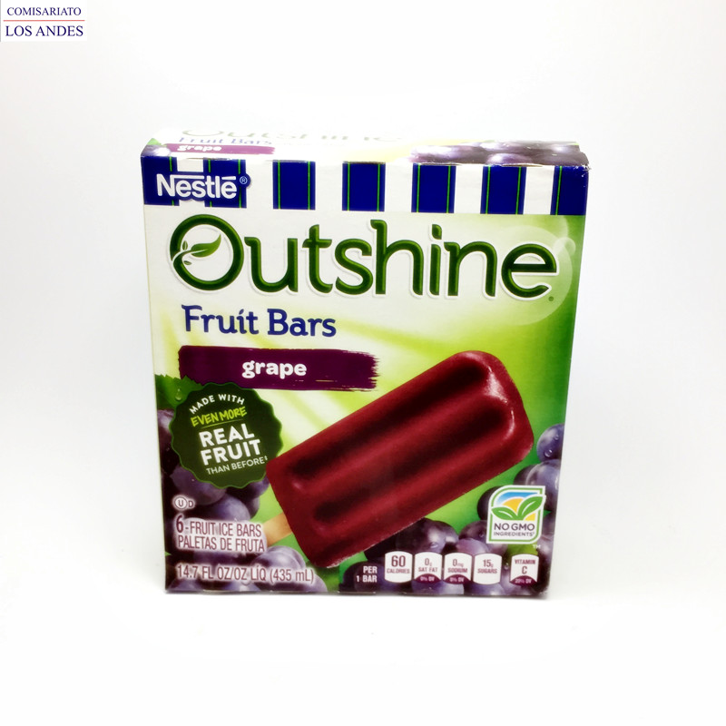 Outshine fruit bars grape 6 ct