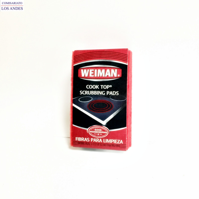 WEIMAN COOK TOP SCRUBBING PADS 3 UND