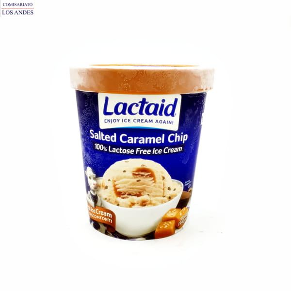 Lactaid salted caramel chip ice cream 32 oz