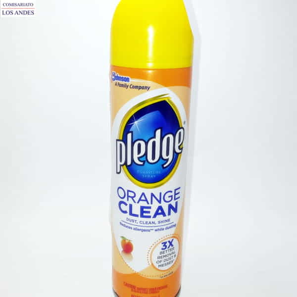 Pledge orange clean 9.7 oz