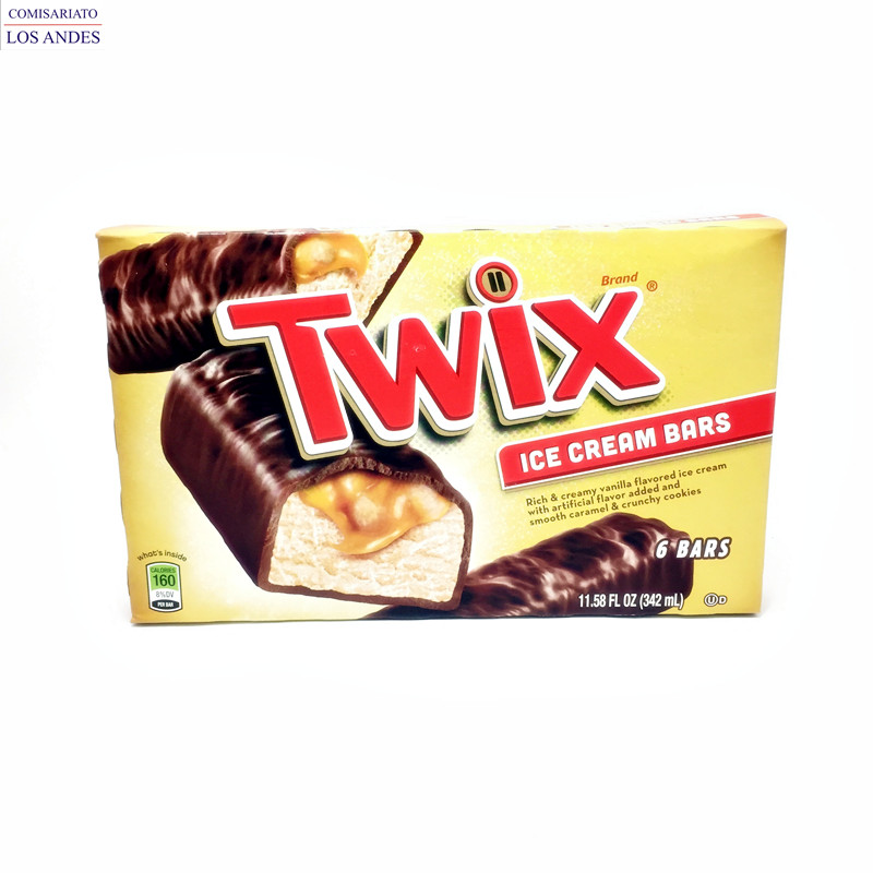 TWIX ICE CREAM BAR 6PK