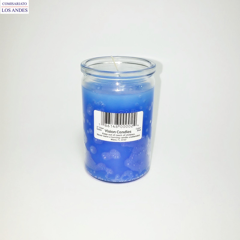 VISION CANDLES N3 AZUL