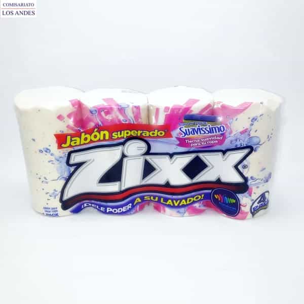 ZIXX JABON BLANCO CIL 4PK 400 GR