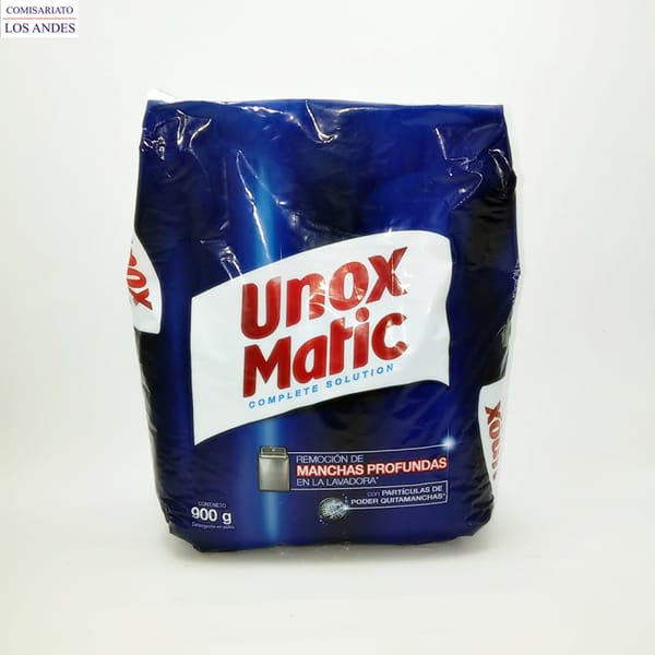 UNOX MATIC DETERGENTE 900 GR