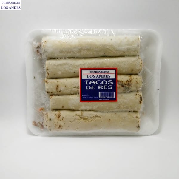 LOS ANDES TACOS DE RES 5 UND