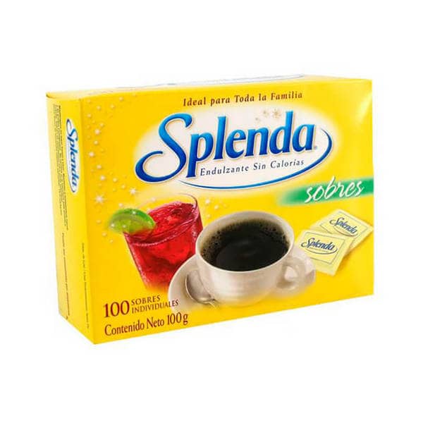 SPLENDA AZUCAR DE DIETA BOLSA 100 UNDS