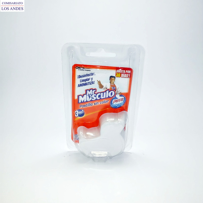 Mr musculo pato purific pastilla sin color 52 g