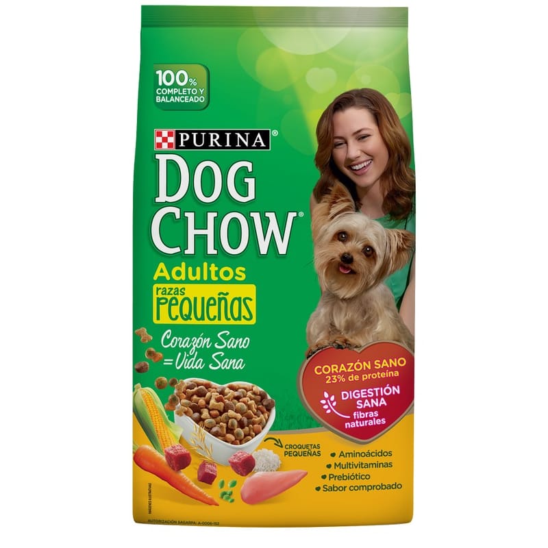 Purina dog chow adulto razas pequena 4 kg