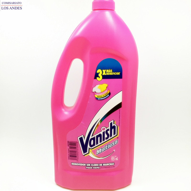 VANISH QUITA MANCHA SIN CLORO 925ML