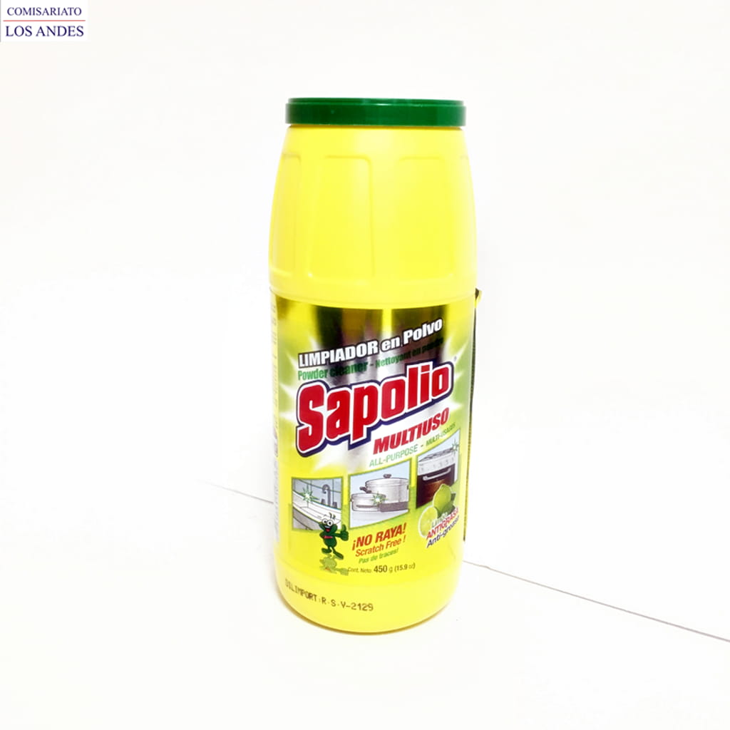 Sapolio limpiador polvo multiuso 450 gr