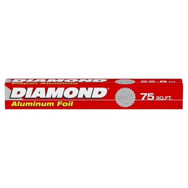 Diamond aluminum foil 75ft