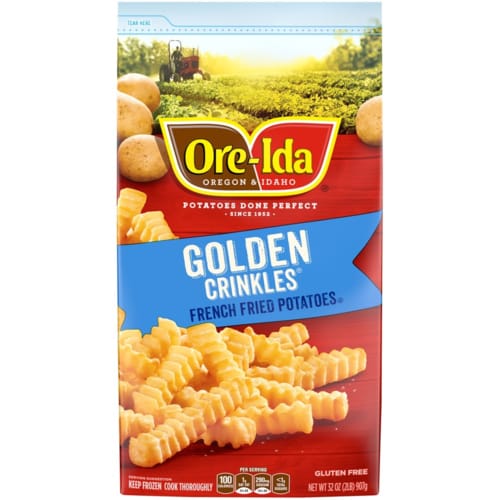 Oreida golden crinkles 32 oz