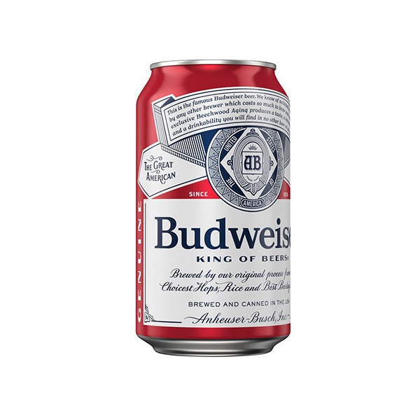 Budweiser cerveza lt 12z
