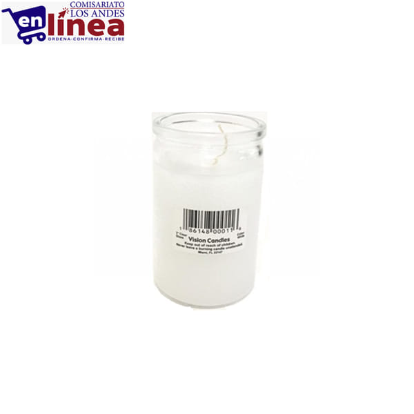 VISION CANDLES WHITES PEQ N3 UND