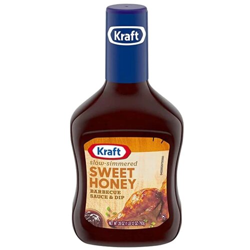 Kraft sweet honey barbecue sauce 28 oz
