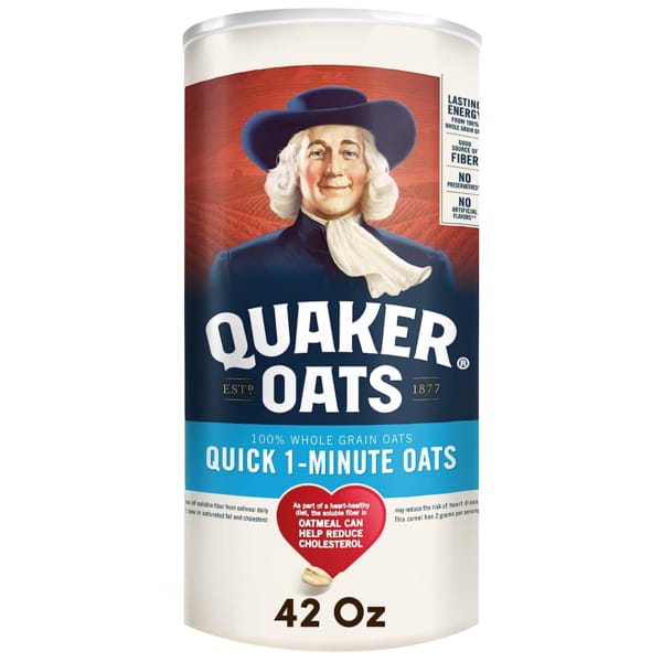 Quaker oats quick 1-minute 42 oz