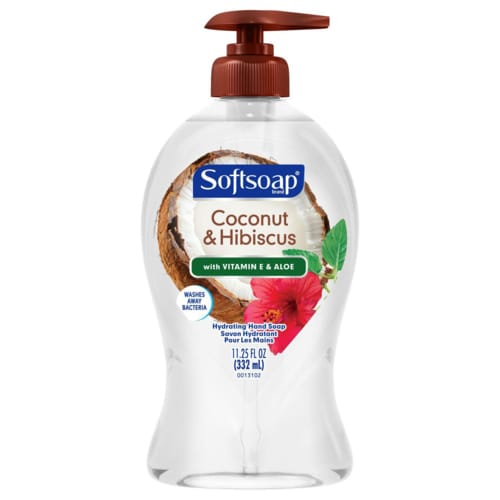SOFTSOAP COCONUT HIBISCUS 11.25 OZ