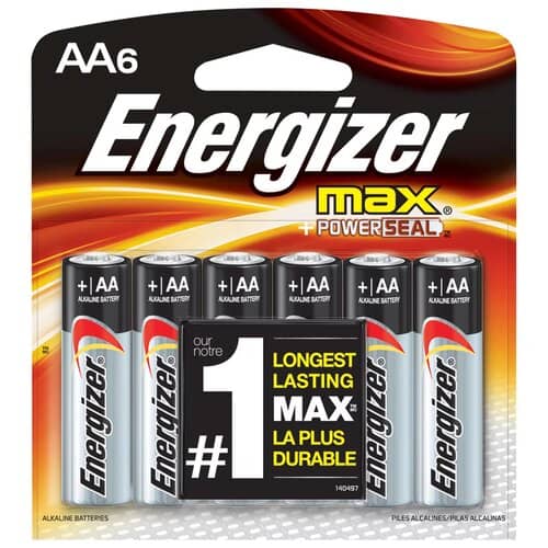 Energizer max aa 6pk