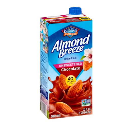 Blue diamond unsweetened chocolate 32 oz