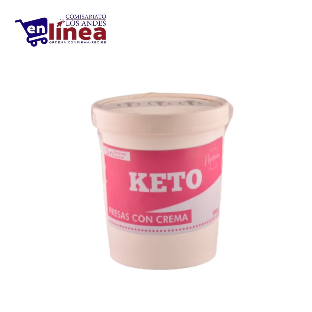 Marcani gelato keto fresa con crema 500 gr 500 gr
