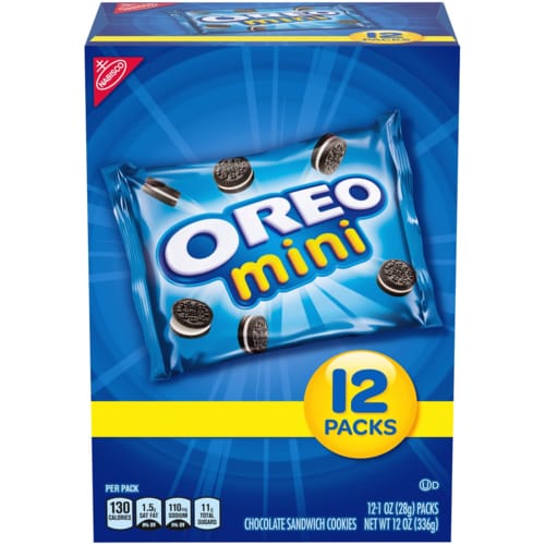 Nabisco mini oreo munch packs 12 pk