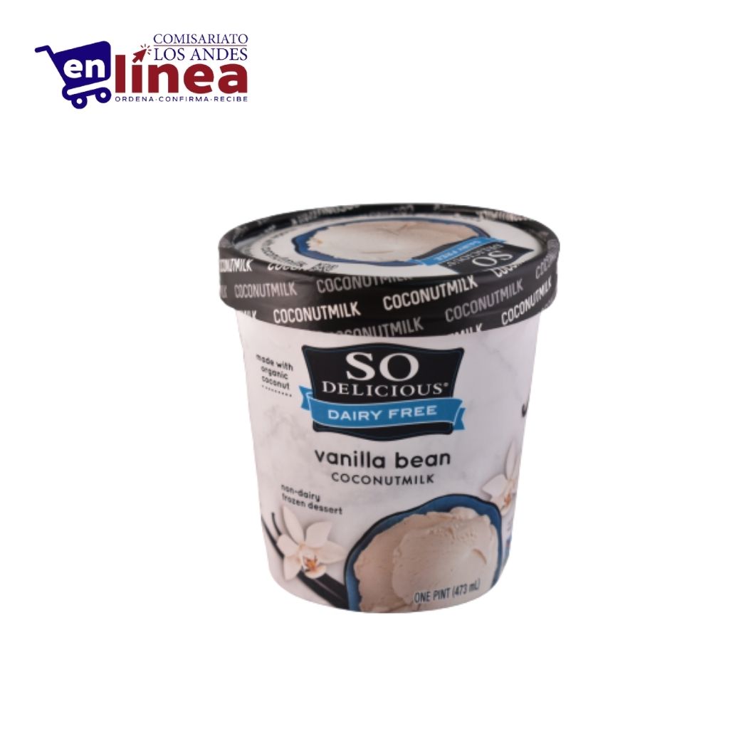 SO DELICIOUS COCO VANILLA BEAN 16 OZ