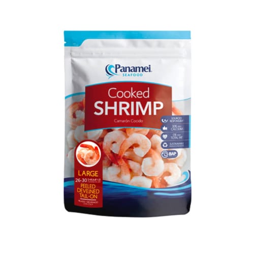 Panamei cooked shrimp 26-30 large 1 lb