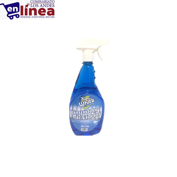 SUPER WHITE LIMPIADOR VIDRIOS 760 ML
