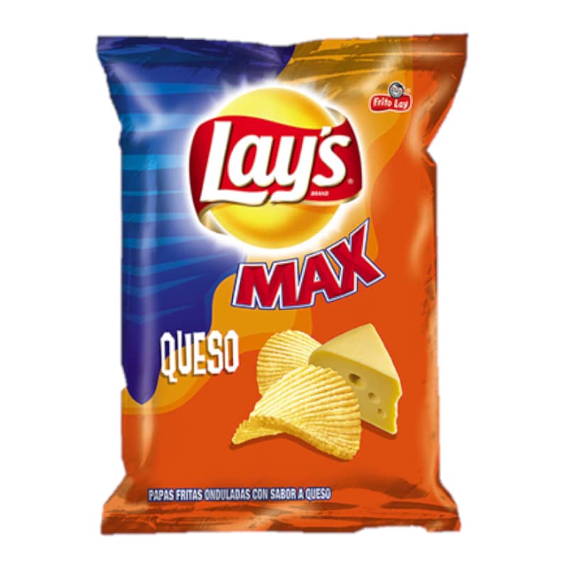 Lays max queso 80 gr