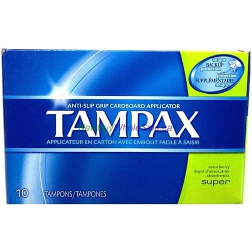 TAMPAX SUPER ABSORBETE 10 UNDS
