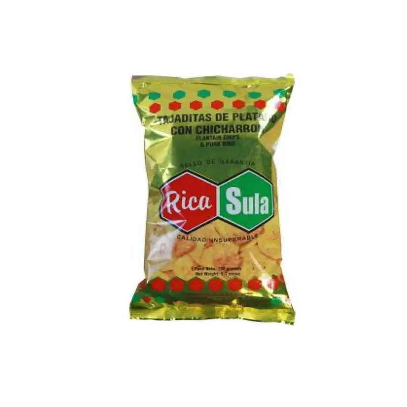 Rica sula platanito chicharron 150gr