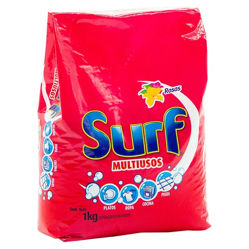 SURF DETERGENTE EN POLVO ROSAS 1.1 KG