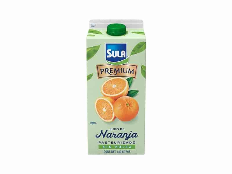 SULA JUGO DE NARANJA PREMIUM S/PULPA CARTON 946 ML