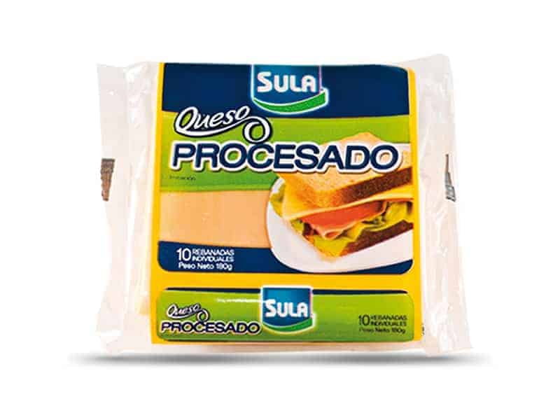 SULA QUESO PROCESADO 10 REBANADAS
