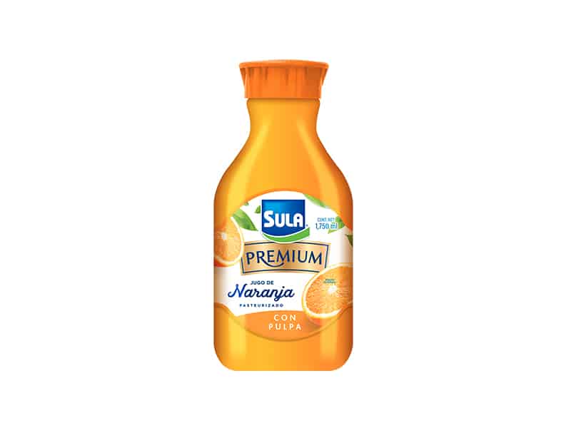 SULA JUGO NARANJA PREMIUM C/ PUL. BOTE 1.75 LTS