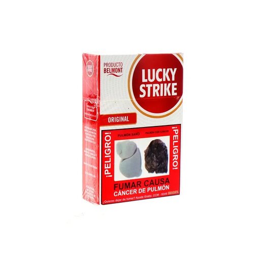 Lucky strike grande rojo 20 unds cjd