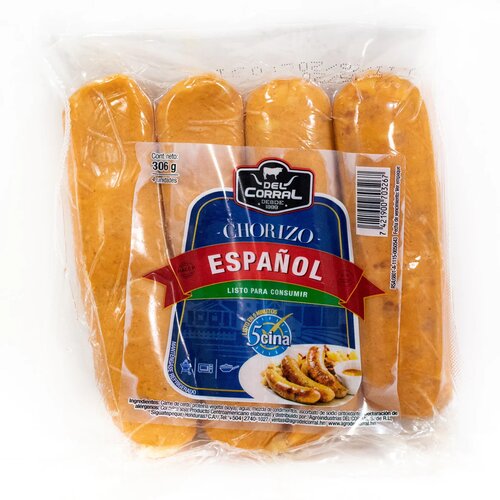 Del corral chorizo espaãƒæ’ã¢â‚¬ëœol 306 gr