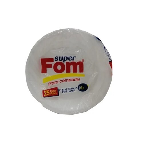 SUPER FOM PLATO LISO N9 25 UND