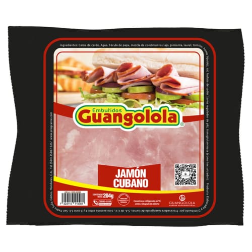 Progcarne jamon cubano 200 gr