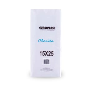 Europlast bolsa clarita 15x25 1/2 lb