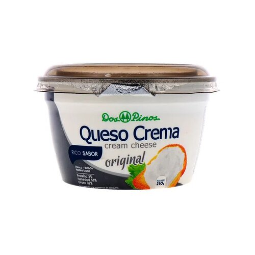 Dos pinos queso crema 210 gr