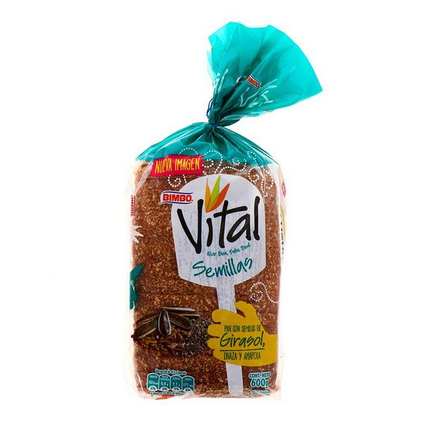 Bimbo vital semillas 600 gr