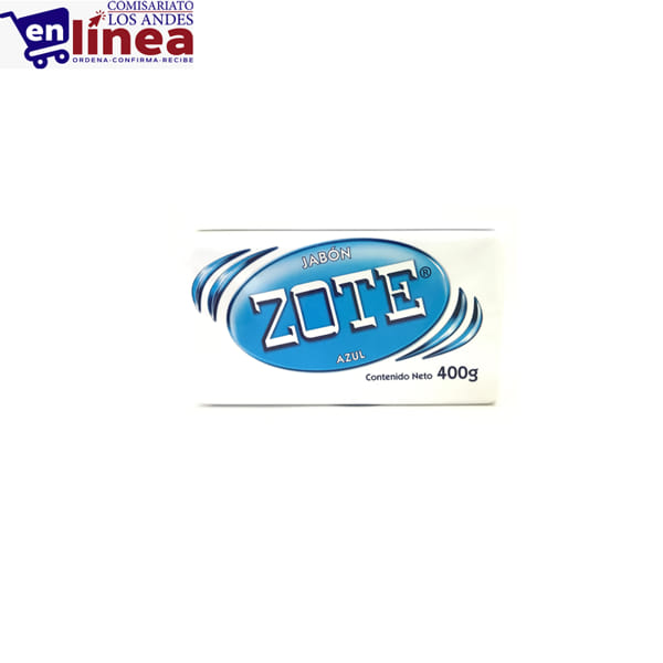 ZOTE JABON AZUL 400 G