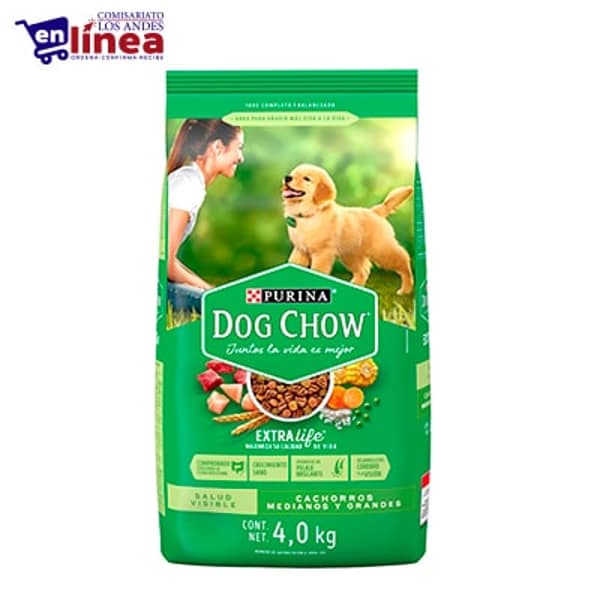 Purina dog chow cachorro 4 kg