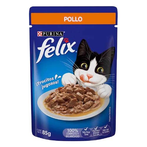 Purina felix pollo 85 gr
