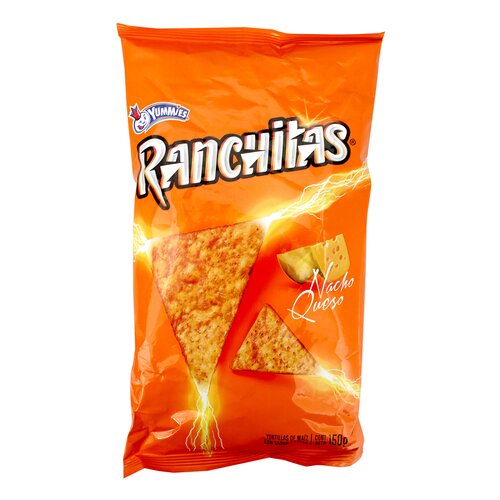 YUMMIES RANCHITAS QUESO NACHO 150 G